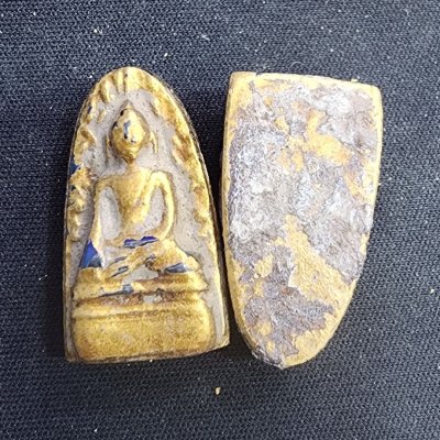 พระรอด เนื้อเหล็กไหล กรุดอยไซ