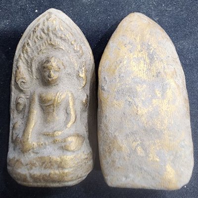 พระลือโขงเนื้อดินทอง กรุดอยไซ