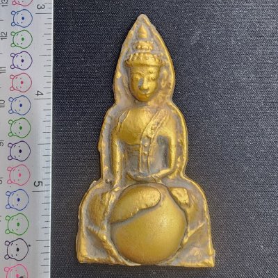 พระป๋วยเนื้อชิน เม็ดพระธาตุ กรุดอยไซ