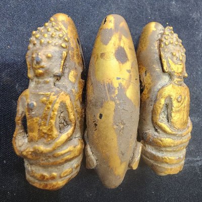 พระดอยไซหลังเหล็กไหล กรุดอยไซ