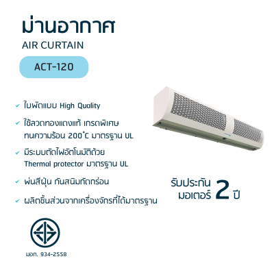 ม่านอากาศแอนโม Anmo Air Curtain ขนาด 120 ซม.
