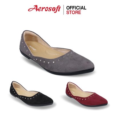 Aerosoft (แอโร่ซอฟ) รองเท้าคัชชูเพื่อสุขภาพ รุ่น CW3340