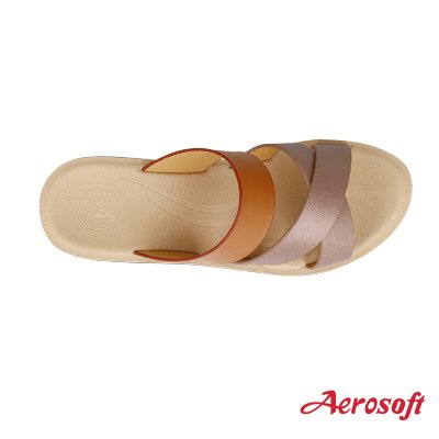Aerosoft (แอโร่ซอฟ) รองเท้าส้นสูงหญิง เพื่อสุขภาพ รุ่น FW8272
