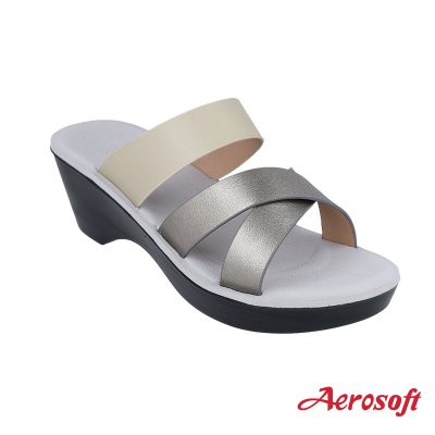 Aerosoft (แอโร่ซอฟ) รองเท้าส้นสูงหญิง เพื่อสุขภาพ รุ่น FW8272