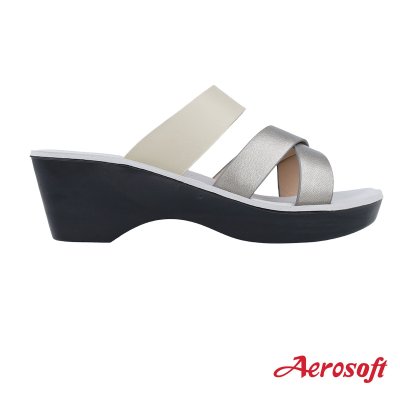 Aerosoft (แอโร่ซอฟ) รองเท้าส้นสูงหญิง เพื่อสุขภาพ รุ่น FW8272