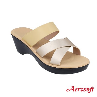 Aerosoft (แอโร่ซอฟ) รองเท้าส้นสูงหญิง เพื่อสุขภาพ รุ่น FW8272