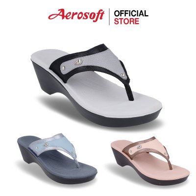 Aerosoft (แอโร่ซอฟ) รองเท้าส้นสูงหญิง เพื่อสุขภาพ รุ่น FW8275