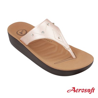 Aerosoft (แอโร่ซอฟ) รองเท้าแตะหญิง เพื่อสุขภาพ รุ่น FW8382