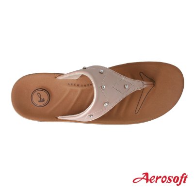 Aerosoft (แอโร่ซอฟ) รองเท้าแตะหญิง เพื่อสุขภาพ รุ่น FW8382