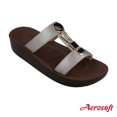 Aerosoft (แอโร่ซอฟ) รองเท้าแตะหญิง เพื่อสุขภาพ รุ่น FW8384