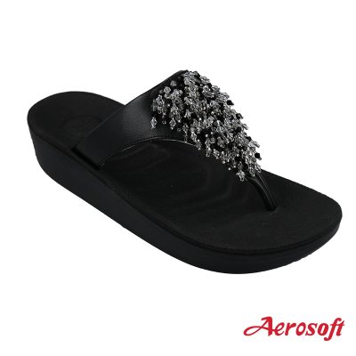 Aerosoft (แอโร่ซอฟ) รองเท้าแตะหญิง เพื่อสุขภาพ รุ่น FW8386