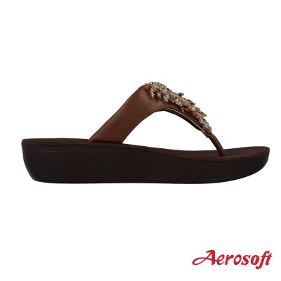 Aerosoft (แอโร่ซอฟ) รองเท้าแตะหญิง เพื่อสุขภาพ รุ่น FW8386