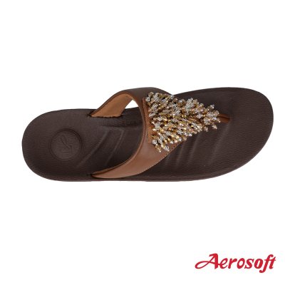 Aerosoft (แอโร่ซอฟ) รองเท้าแตะหญิง เพื่อสุขภาพ รุ่น FW8386