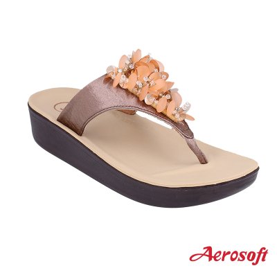 Aerosoft (แอโร่ซอฟ) รองเท้าแตะหญิง เพื่อสุขภาพ รุ่น FW8387