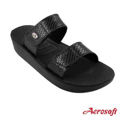 Aerosoft (แอโร่ซอฟ) รองเท้าแตะหญิง เพื่อสุขภาพ รุ่น FW8391