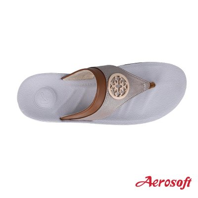Aerosoft (แอโร่ซอฟ) รองเท้าแตะหญิง เพื่อสุขภาพ รุ่น FW8393