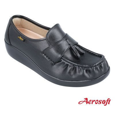 Aerosoft (แอโร่ซอฟ) รองเท้าคัชชูพยาบาลเพื่อสุขภาพ รุ่น Healthy A1 (NW9091)
