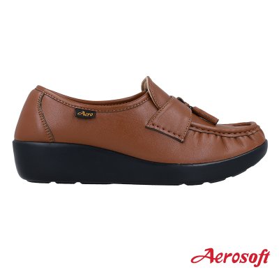 Aerosoft (แอโร่ซอฟ) รองเท้าคัชชูพยาบาลเพื่อสุขภาพ รุ่น Healthy A1 (NW9091)