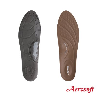 Aerosoft แอโร่ซอฟ แผ่นรองเท้าเพื่อสุขภาพ มีหนุนอุ้งเท้า PUW0601