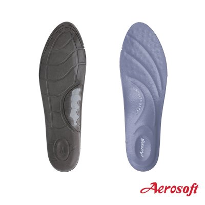 Aerosoft แอโร่ซอฟ แผ่นรองเท้าเพื่อสุขภาพ มีหนุนอุ้งเท้า PUW0601