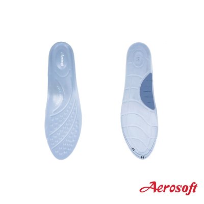 Aerosoft แอโร่ซอฟ แผ่นรองเท้าเพื่อสุขภาพ มีหนุนอุ้งเท้า PUW0601