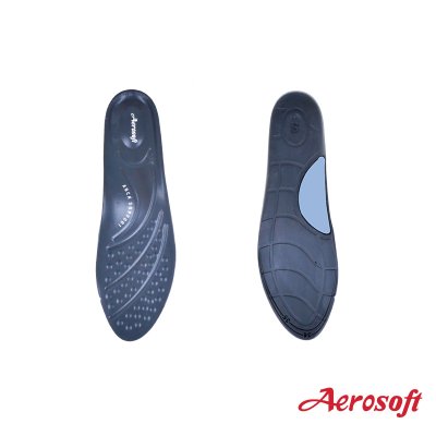 Aerosoft แอโร่ซอฟ แผ่นรองเท้าเพื่อสุขภาพ มีหนุนอุ้งเท้า PUW0601