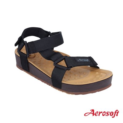 Aerosoft (แอโร่ซอฟ) รองเท้าแตะรัดส้นเพื่อสุขภาพ รุ่น SU6248