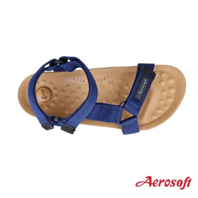 Aerosoft (แอโร่ซอฟ) รองเท้าแตะรัดส้นเพื่อสุขภาพ รุ่น SU6248