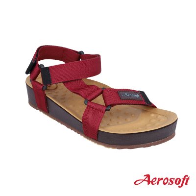 Aerosoft (แอโร่ซอฟ) รองเท้าแตะรัดส้นเพื่อสุขภาพ รุ่น SU6248