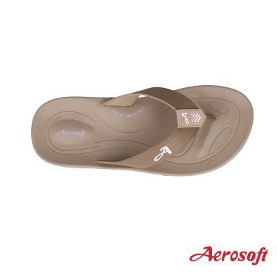 Aerosoft (แอโร่ซอฟ) รองเท้าแตะผู้ชาย ผู้หญิง แบบหนีบ เพื่อสุขภาพ รุ่น T0005