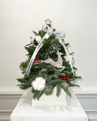 Christmas Real Pine ต้นสนแท้ มีกลิ่นหอมตั้งโต๊ะ