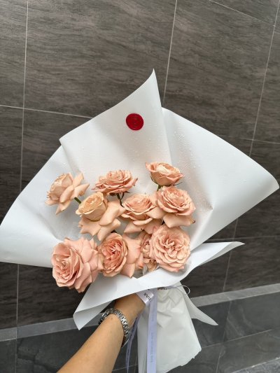 Quick Sand Rose Bouquet