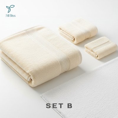 Fill Bliss Soft Sand Towel Set