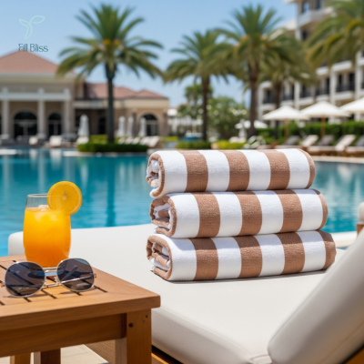 Fill Bliss Hotel Pool Towel