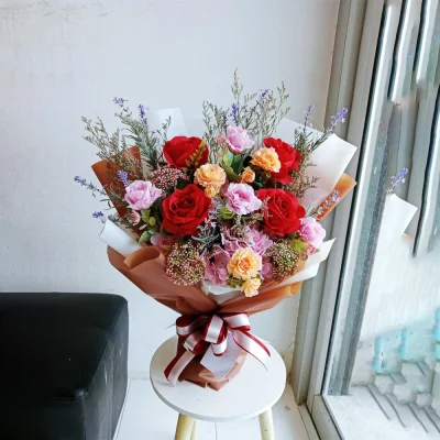artificial flower bouquet
