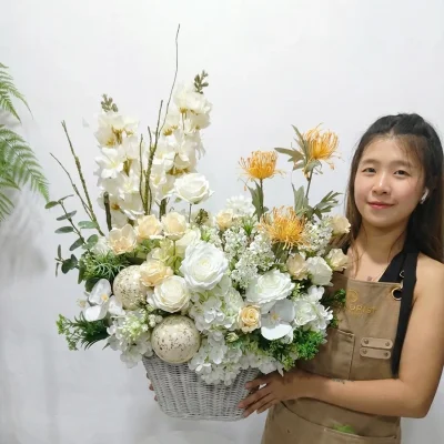 Eternal Joy Floral Basket