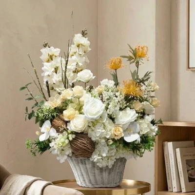 Eternal Joy Floral Basket