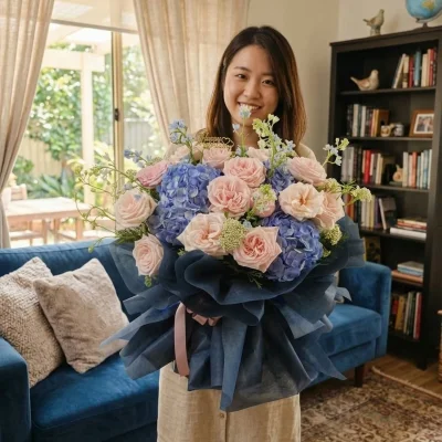 Ocean Blush Bouquet