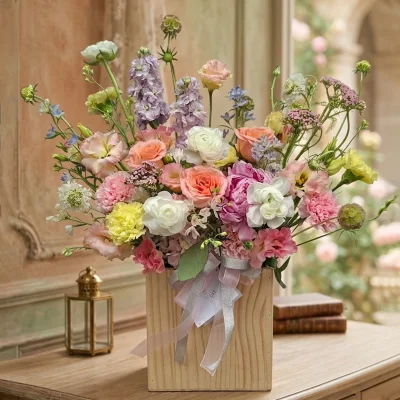 [New] Flower basket, bright morning
