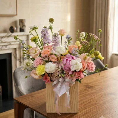 [New] Flower basket, bright morning