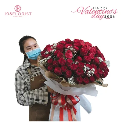 กุหลาบแดง 99 ดอก