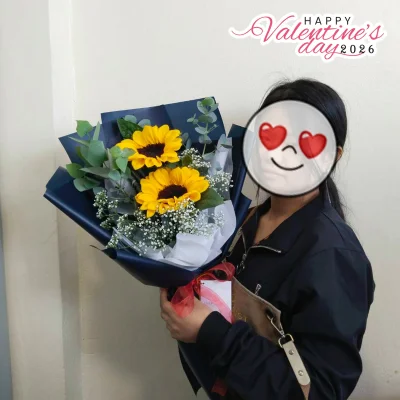 Double Sunshine ช่อทานตะวัน 2 ดอก