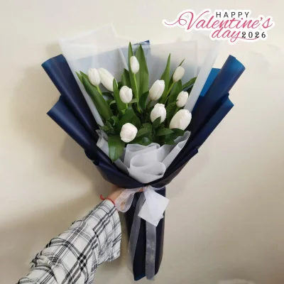 ช่อทิวลิป 10 ดอก