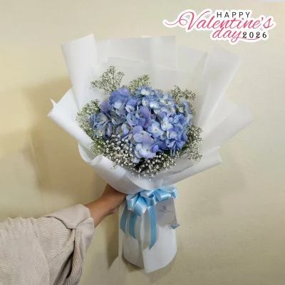 ช่อไฮเดรนเยียฟ้าVT