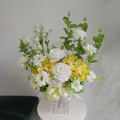 artificial flower vase