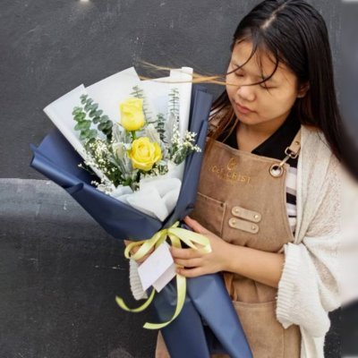 two roses for Father's Day