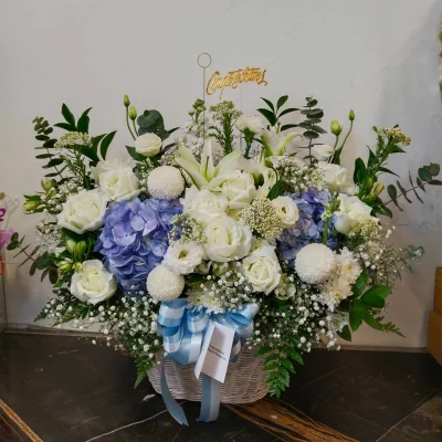 Congratulations basket