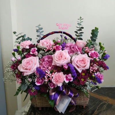 basket for visiting sick people