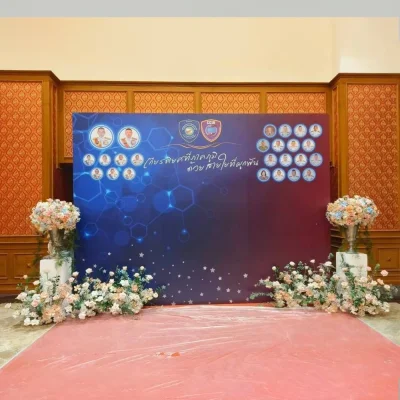 จัดดอกไม้งานวันคล้ายวันสถาปนา CCIB