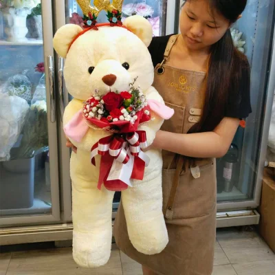 ตุ๊กตาหมีคริสต์มาส 68 cm.